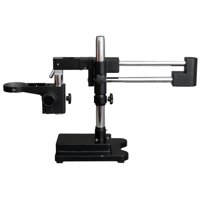 Soporte Boom Stand Amscope Daw-B Heavy Duty De Doble Brazo, Negro