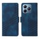 thumbnail image 1 of Carcasa FOXDOCK Realme C63 de cuero PU, diseño acolchado clásico, protección contra caídas y rayones, 1 of 5