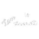 thumbnail image 1 of Letra De Madera Love IS Sweet Sign Decoración De Mesa Para El Día De San Valentín Para Año Nuevo Blanco, 1 of 3