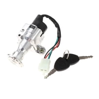 Magideal - Cerradura Para Scooter De Motor Eléctrico, Accesorio Para Bicicleta Eléctrica, Juego De Cerradura De Encendido Y Apagado De Fácil Instalación Genérica De 10 A 19 Mm