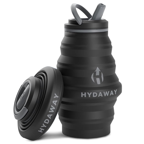 Botella HYDAWAY 500 ml Plegable a Prueba de Fugas para Viaje