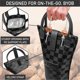 thumbnail image 4 of Bolsa aislada para vino opux de 1 botella - Tote negro, 4 of 7