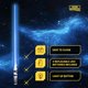 thumbnail image 5 of Palillos, espadas láser, luz LED, Star Wars, azul, 5 of 7