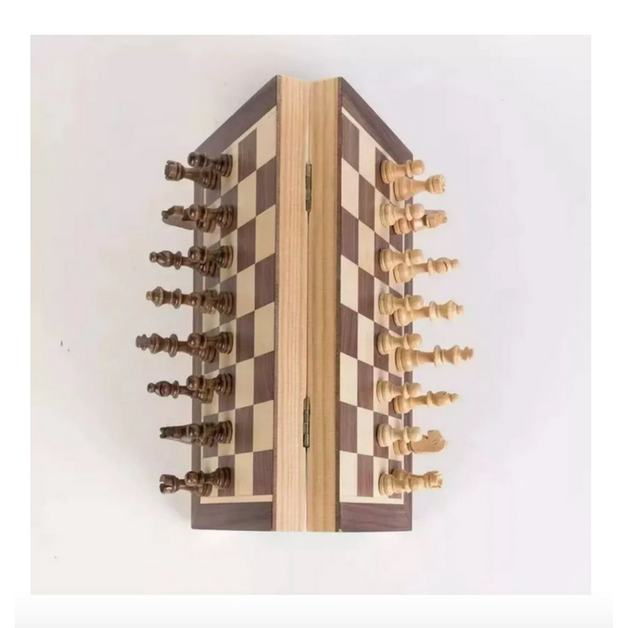 Atlas - Tablero De Ajedrez Madera 40x40cm Magnético