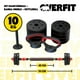 thumbnail image 2 of Set Mancuernas + Barra + Kettlebell Unibles Overfit 10kg, 2 of 7