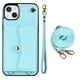 thumbnail image 1 of Crossbody PU Leather Wallet Case For IPhone 14 13 12 Mini 11 Pro X XS Max XR 8 7 SE 2020 2022 Card Slots Magnetic Lanyard Phone Cover, 1 of 5