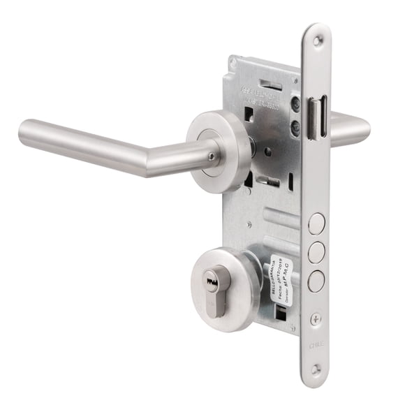 Cerradura Embutid Firenze B40 Of/dormitorio Llave/Perilla