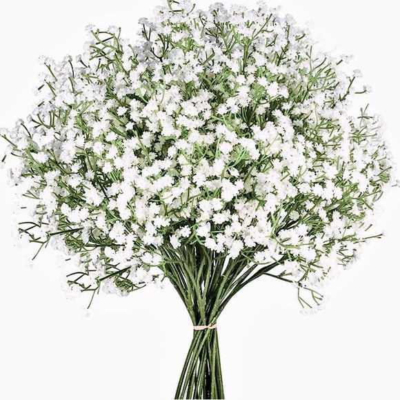 Flores artificiales LYLYFAN Babys Breath Gypsophila x12