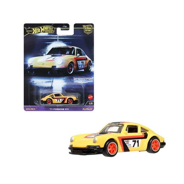 Hot Wheels Collector – 67 Porsche 911 R Escala 1:64, Vehículo Die-Cast Con Diseño Vintage Y Empaque Retro Para Coleccionistas