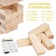 thumbnail image 4 of Bloque apilable Giant Tumble Tower Game Aivalas de madera de 4.2 pies, 4 of 7