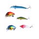 thumbnail image 2 of Señuelos De Pesca Aleatorios Cola Giratoria Wobble Bait Swimbait Con Gancho Cebos Duros 5PCS, 2 of 5