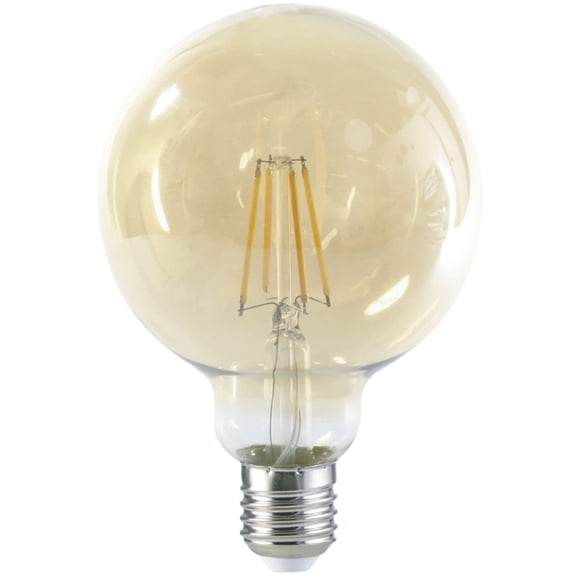 Ampolleta LED Vintage Filamento G95 5W, 1 Un