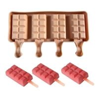 Genérico - Molde De Silicona Para Helados Molde Helado Molde Paleta