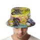 thumbnail image 4 of Annie y Carola Sombrero bucket para adultos, gorra de protección solar, sombrero de pescador plegable para viajes al aire libre, pesca y actividades de verano, 4 of 6