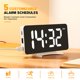 thumbnail image 2 of Reloj despertador RUENVUE con brillo regulable y doble puerto USB, 2 of 7