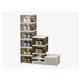 thumbnail image 1 of Zapatera Plegable 6 Niveles Una Pieza Firme Cajas De Zapatos, 1 of 4