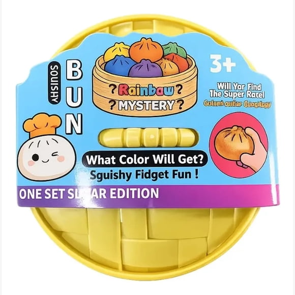 Juguete Dumpling Squishy Sorpresa Mystery Rainbow Fidget Juguete Viral Dumpling Variedad Colores Diversion Diseño Misterioso