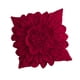 thumbnail image 5 of Funda De Almohada Con Diseño De Flores En 3D, Funda De Almohada Navideña Para Decoración Festiva, Cama Roja Cuadrada, 5 of 5