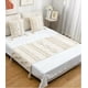 thumbnail image 3 of Piecera de cama diseño boho 2p y king + fundas decoración boho retro color crema, 3 of 3