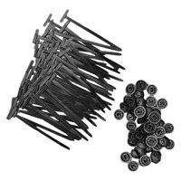 Ioensy - 50 Bridas De Nailon Profesionales Multifuncionales Universales Con Hebilla