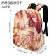 thumbnail image 3 of Scott Pilgrim-theme Backpack, Campus style schoolbag Bookbag with Adjustable Shoulder Straps And Large Zip Compartment, Unisex Travel Bags.42x30x15cm, 3 of 6