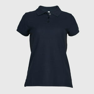Jayson - Polera Pique Tc Mc Mujer Azul Marino Xs