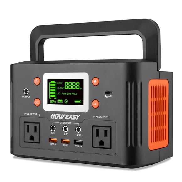 Estación de energía portátil HOWEASY 178 Wh 260 W 110 V CA