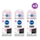 thumbnail image 1 of PACK 03 Nivea Black & White Invisible Clear Roll on 50 ml, 1 of 1