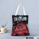 thumbnail image 2 of Cult of the Lamb Bolso de tela con estampado de lienzo para mujer, bolsa de compras reutilizable y estética, con cremallera interior, regalo para mujer,38*45cm., 2 of 6