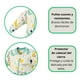 thumbnail image 2 of Saquito De Dormir Bebe Pijama Con Pie Tog 1.5 Saco Dormir verde S, 2 of 6