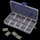 thumbnail image 4 of Caja Organizadora de Joyas SINJEUN 32 Unidades con 15 Compartimentos 17x10x2,5 cm, 4 of 7