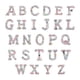 thumbnail image 1 of Parches De Letras De Diamantes De Imitación De 26 Uds, Parche De Alfabeto, Apliques De Alfabeto Para Bolsa, Color Mezclado Degradado, 1 of 1