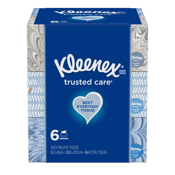 Pañuelos Faciales Trusted Care Everyday 6 Cajas