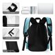 thumbnail image 5 of V-theme Backpack, Campus style schoolbag Bookbag with Adjustable Shoulder Straps And Large Zip Compartment, Unisex Travel Bags.42x30x15cm, 5 of 6