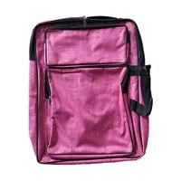 Magideal - Estuche De Cartera De Arte A3, Bolsa De Accesorios De Arte, Bolsa De Tablero De Dibujo, Obra De Arte Portátil Con Bolsillos, Bolsa De Boceto Con Asa, Rosa