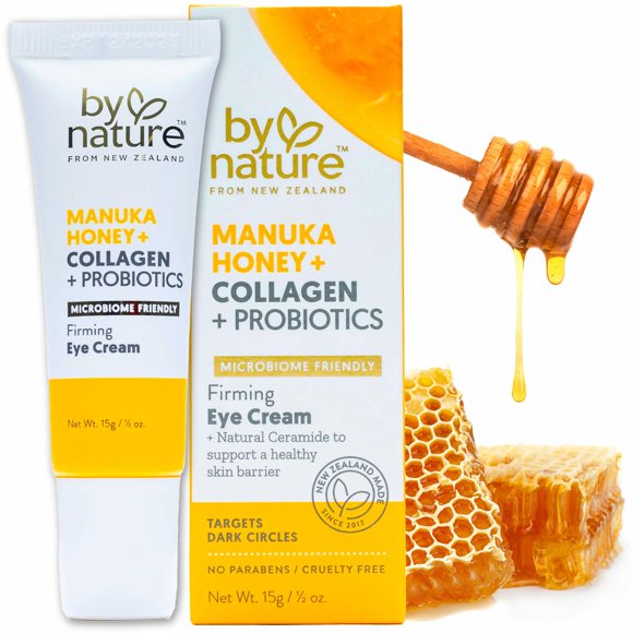 Crema para Ojos By Nature 15 g Miel de Manuka + Colágeno