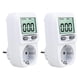 thumbnail image 2 of Monitor De Potencia Retroiluminación Watt Meter Wattmeter Tester Monitor Power Para Hotel, 2 of 5