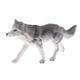 thumbnail image 4 of Animales De Simulación Modelo Figura Ni?os Juguete Educativo Decoración Lobo Gris, 4 of 5