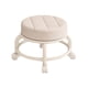 thumbnail image 1 of Taburete De Pedicura Con Asiento Redondo Y Rotación De 360° Para Salones De Belleza., 1 of 5