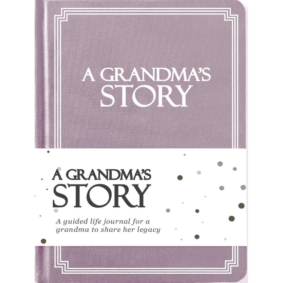Journal Coco & Lan Grandma's Life Story Tapa dura, 7 x 10 pulgadas
