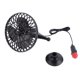 thumbnail image 2 of Portátil 12V 4 "Mini Vehículo Ventilador de refrigeración por aire Ventosa Ventilador USB de adsorción, 2 of 5