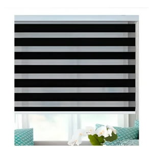 Beiti - Cortina Roller Duo Zebra Día Noche 80X200Cm Colores Variados