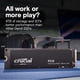 thumbnail image 3 of SSD Crucial P310 PCIe Gen4 2280 NVMe M.2 de 4 TB, 3 of 6
