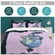 thumbnail image 5 of x80 My Neighbor Totoro Bed Duvet Cover Microfiber Bedding Sets 3D Printed Lightweight 3 Piece Comforter Sets, 1 Duvet Cover And 2 Pillow Shams for Kids Boys Girls 79"x90" jn80, 5 of 5