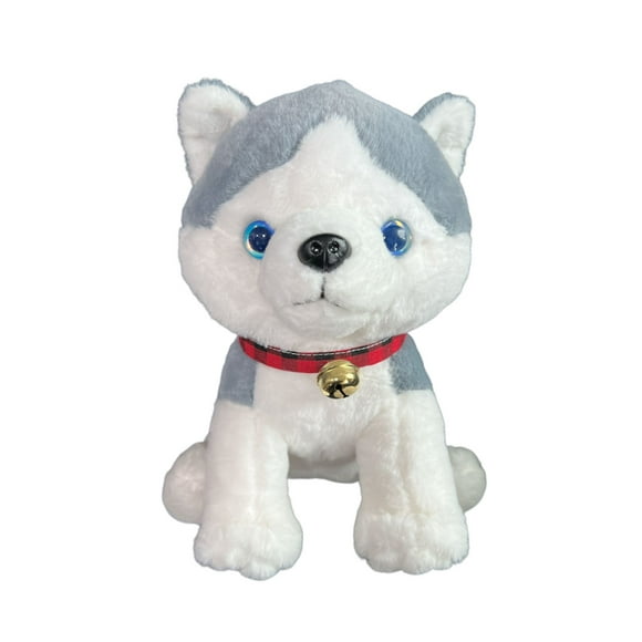 Peluche De Perro Lobo Tierno Suave Y Divertido