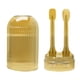 thumbnail image 5 of 2x Cepillo De Dientes Para Bebés Cepillo De Lengua Para Niños Para Bebés Recién Nacidos Oral Dorado, 5 of 5