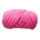 thumbnail image 1 of Chunky Yarn Crocheting Mantas Diy Jumbo Yarn Para Throw Pillow Alfombras Crochet Rose Pink, 1 of 5