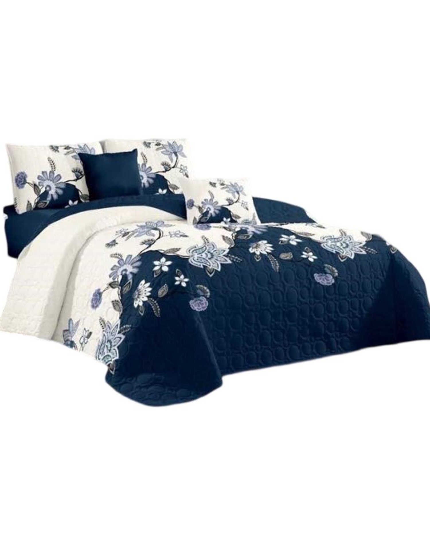 Todo Para El Hogar - Cubrecama Cobertor Quilt 2 Plaza Primera Verano