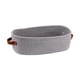 thumbnail image 5 of Cesta De Algodón Tarcha Tejida Organizador De Baño Bin Para Sala De Estar Gabinete De Casa Gray, 5 of 5