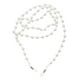 thumbnail image 1 of Cadena Para Gafas, Collar, Cordón, Soporte Portátil Para Gafas, Cadena Para Gafas Con Cuentas, Color Blanco, 1 of 5